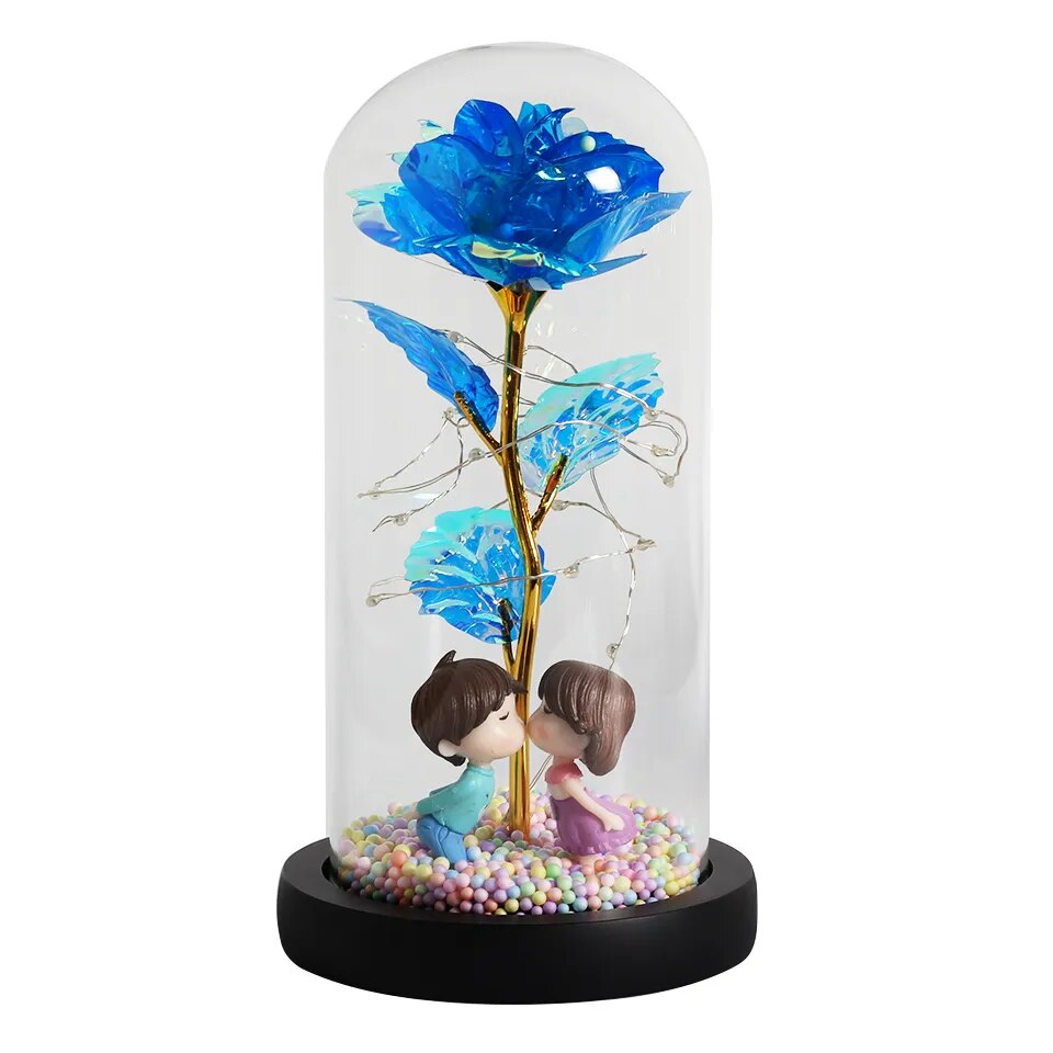 Blue Rose Nightlight