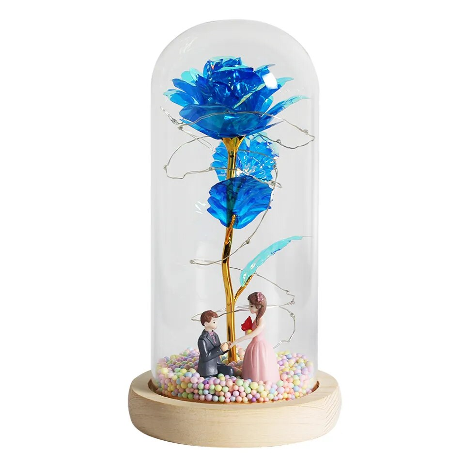 Blue Rose Nightlight