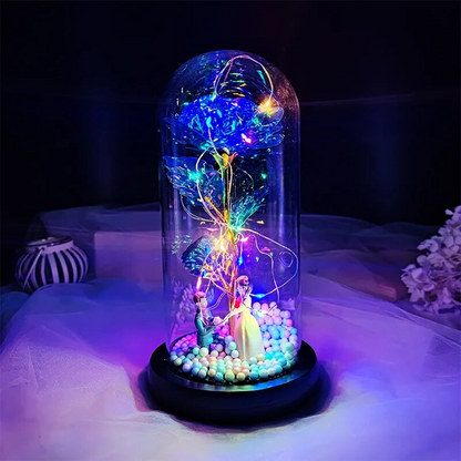 Blue Rose Nightlight