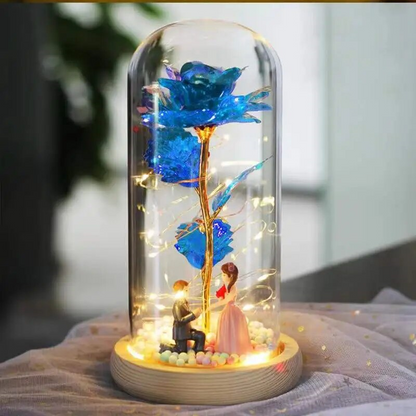 Blue Rose Nightlight