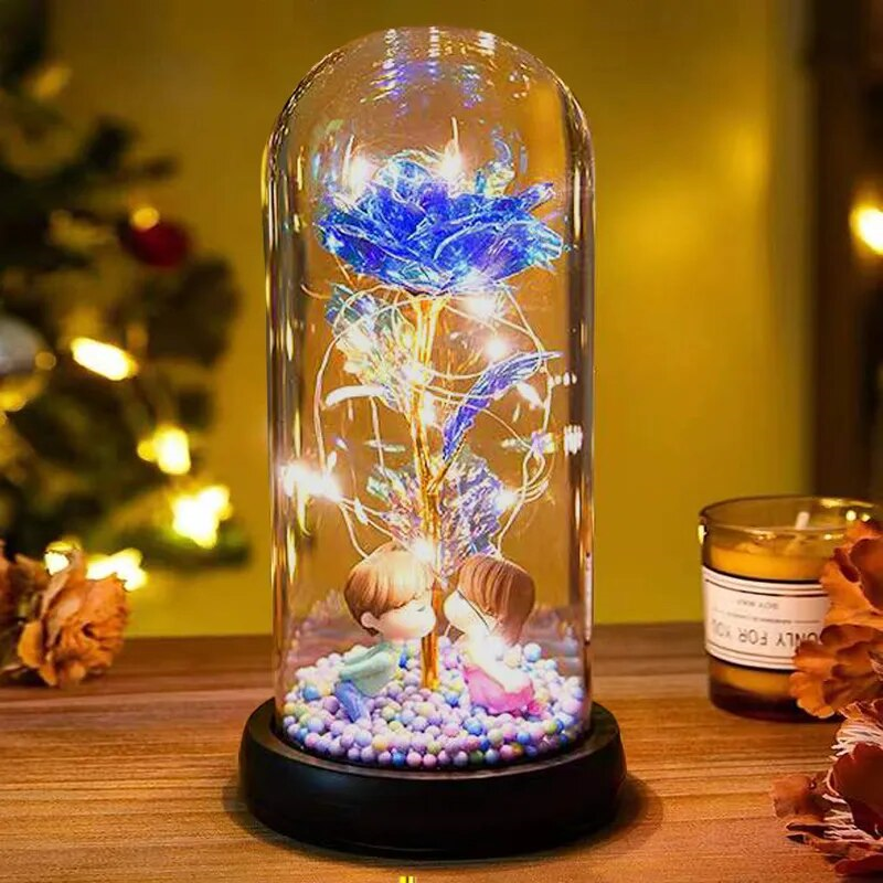 Blue Rose Nightlight